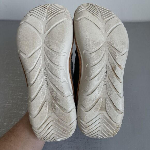 Merrell Women's Hut Moc Quilted Flats Comfort Shoes Slip On US 6 Olive Green - Picture 11 of 12